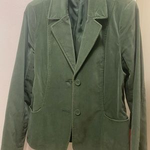 Reitmans Sea Green 2 Button Blazer/Size 9